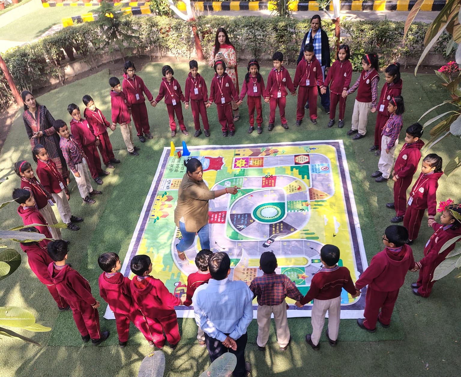 Road safety awareness activity